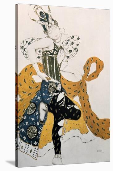 Peri (Natasha Trouhanov), Costume Design for La Peri, 1911-Leon Bakst-Stretched Canvas