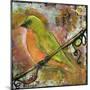 Peridot Bird-Blenda Tyvoll-Mounted Giclee Print