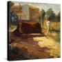 Periferia, 1909-Umberto Boccioni-Stretched Canvas