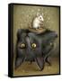 Perilous Pedestal-Jason Limon-Framed Stretched Canvas