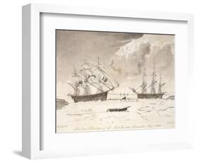 Perilous Situation of the Isabella and Alexander-John Ross-Framed Giclee Print