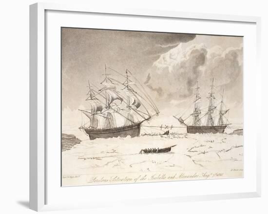 Perilous Situation of the Isabella and Alexander-John Ross-Framed Giclee Print