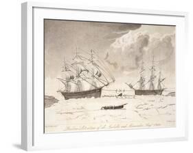 Perilous Situation of the Isabella and Alexander-John Ross-Framed Giclee Print