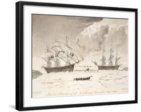 Perilous Situation of the Isabella and Alexander-John Ross-Framed Giclee Print