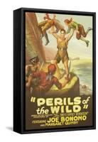 Perils of the Wild-null-Framed Stretched Canvas