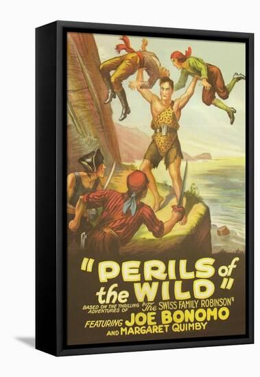 Perils of the Wild-null-Framed Stretched Canvas