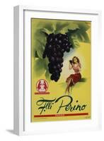 Perino - Grapes-null-Framed Giclee Print