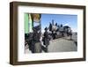 Period Dress at Historic Gold Hill Train Station, Virginia City, Nevada, USA-Michael DeFreitas-Framed Photographic Print