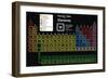 Periodic Table of Elements-udaix-Framed Premium Giclee Print