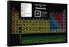 Periodic Table of Elements-udaix-Framed Stretched Canvas