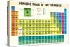 Periodic Table of the Elements - Chemistry-Alejo Miranda-Stretched Canvas