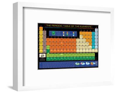 periodic table of the elements premium giclee print allposterscom