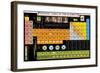 Periodic Table of the Elements-Libero Patrignani-Framed Art Print