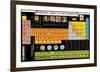 Periodic Table of the Elements-Libero Patrignani-Framed Art Print