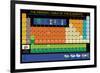 Periodic Table of the Elements-null-Framed Art Print