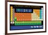 Periodic Table of the Elements-null-Framed Art Print