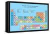 Periodic Table of the Emotions-Larry Villarin-Framed Stretched Canvas