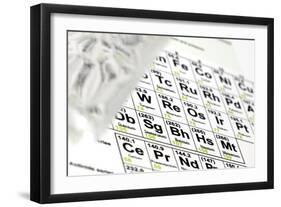 Periodic Table-Steve Horrell-Framed Photographic Print