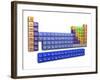 Periodic Table-PASIEKA-Framed Photographic Print