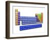 Periodic Table-PASIEKA-Framed Photographic Print