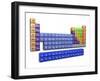 Periodic Table-PASIEKA-Framed Photographic Print