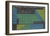 Periodic Table-Ali Potman-Framed Giclee Print