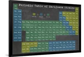 Periodic Table-Ali Potman-Framed Giclee Print