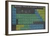 Periodic Table-Ali Potman-Framed Giclee Print