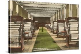 Periodical Room, Library of Congress, Washington D.C.-null-Stretched Canvas