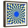 Peripheral Drift Illusion-Science Photo Library-Framed Premium Photographic Print