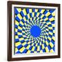 Peripheral Drift Illusion-Science Photo Library-Framed Photographic Print