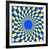 Peripheral Drift Illusion-Science Photo Library-Framed Photographic Print