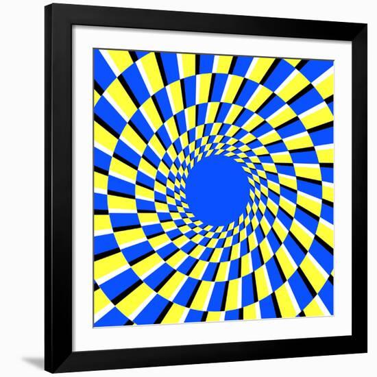 Peripheral Drift Illusion-Science Photo Library-Framed Photographic Print