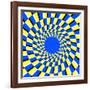 Peripheral Drift Illusion-Science Photo Library-Framed Photographic Print