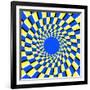 Peripheral Drift Illusion-Science Photo Library-Framed Photographic Print