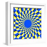 Peripheral Drift Illusion-Science Photo Library-Framed Premium Photographic Print