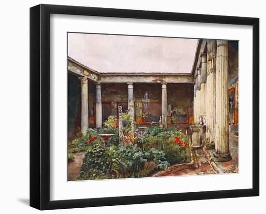 Peristyle, Casa Dei Vetti-Alberto Pisa-Framed Art Print