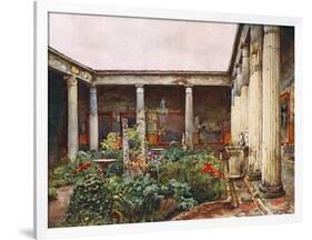 Peristyle, Casa Dei Vetti-Alberto Pisa-Framed Art Print