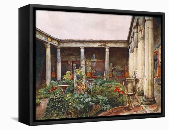 Peristyle, Casa Dei Vetti-Alberto Pisa-Framed Stretched Canvas