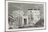 Peristyle in the Temple of Isis on the Islan of Philae. Egypt, 1879-null-Mounted Giclee Print