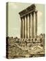 Peristyle of the Temple of Jupiter, Baalbek, C.1880-1900-null-Stretched Canvas