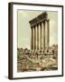 Peristyle of the Temple of Jupiter, Baalbek, C.1880-1900-null-Framed Photographic Print