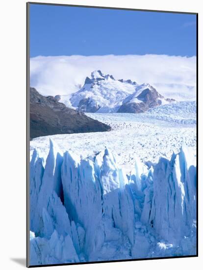 Perito Moreno Glacier and Andes Mountains, Parque Nacional Los Glaciares, El Calafate, Argentina-Gavin Hellier-Mounted Photographic Print