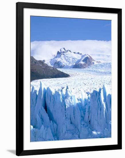 Perito Moreno Glacier and Andes Mountains, Parque Nacional Los Glaciares, El Calafate, Argentina-Gavin Hellier-Framed Photographic Print