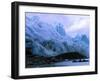 Perito Moreno Glacier and Terminal Moraine, Los Glaciares National Park, Argentina-Pete Oxford-Framed Photographic Print