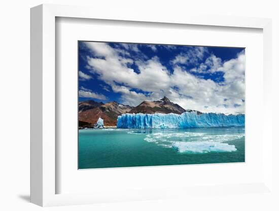 Perito Moreno Glacier, Argentino Lake, Patagonia, Argentina-DmitryP-Framed Photographic Print