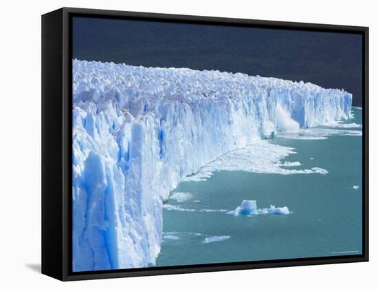 Perito Moreno Glacier, Glaciers National Park, Patagonia, Argentina-Derek Furlong-Framed Stretched Canvas