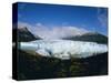 Perito Moreno Glacier, Has Almost Dammed the Tempano Channel, Patagonia, Argentina-Louise Murray-Stretched Canvas