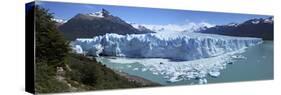 Perito Moreno Glacier, Panoramic View, Argentina, January 2010-Mark Taylor-Stretched Canvas