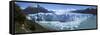 Perito Moreno Glacier, Panoramic View, Argentina, January 2010-Mark Taylor-Framed Stretched Canvas